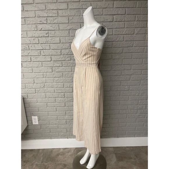 Altar’d State Striped Cropped Jumpsuit Size S NWT - Picture 3 of 8
